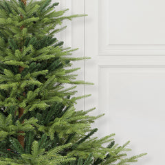 Salcar 120/150 cm Künstlicher Weihnachtsbaum, Fichte, mit 924/1372 PE-Zweige und 116/266 PVC-Zweige