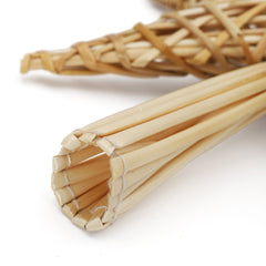 Salcar Christbaumspitze Strohstern Weihnachtsbaum Dekoration für Weihnachten, Tannenbaumspitze für den Christbaum, 25cm