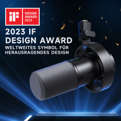 FIFINE Dynamisches XLR & USB Studio Mikrofon – Profi Podcast Mikrofon für PC, Mac, PS4/PS5, Streaming, Gaming & Aufnahmen mit Nierencharakteristik und DSP-Funktionen,K688