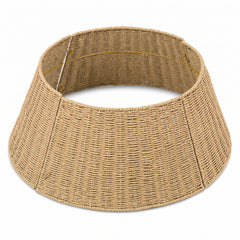 Salcar Weihnachtsbaumkorb aus Papierkordel – Natur, 40/60 cm oder 50/68 cm