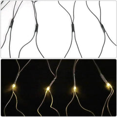 Salcar 3 x 2 m LED Lichternetz, 204 LEDs, 31V GS-zertifizierte Stromversorgung Salcar