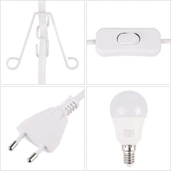 Salcar 60 cm LED Papierstern zum Aufhängen