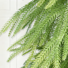 Salcar Artificial Christmas Tree with Wooden Stand – 100% PE, soft green &amp; lifelike – 120 cm / 150 cm, easy to care for &amp; stable