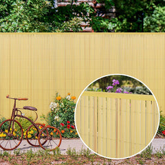 Sekey 5x1m PVC end strip for PVC privacy screen