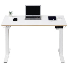 KOWO 160 cm Height Adjustable Desk Electric with Touchscreen and Charger