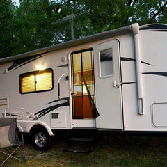 Sekey Zuschneidbar Magnet Fliegengitter Tür aus Polyester, Schwarz Sekey