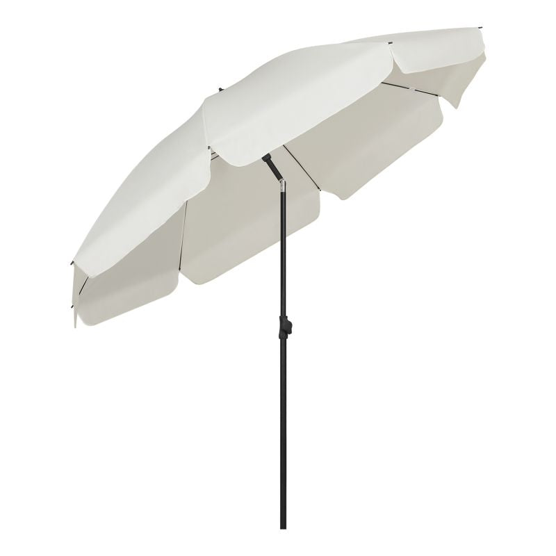 Sekey ∅ 200 cm parasol with valance, sun protection UV25+