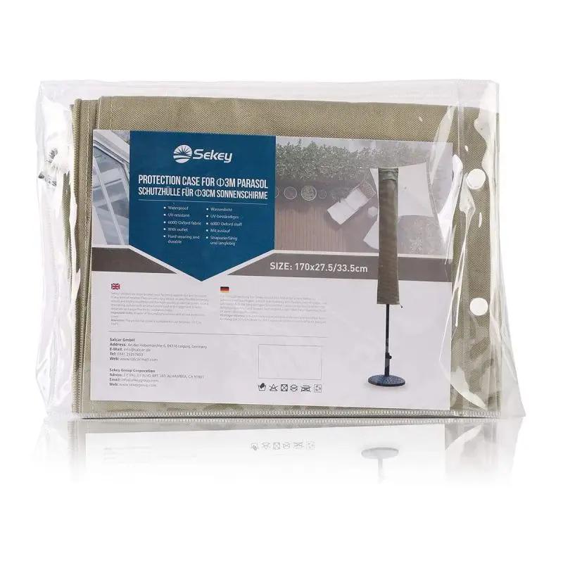 schutzhülle markise 3m Sekey Sonnenschirm-Schutzhülle 175 cm, UV-beständig, wasserabweisend, mit gepolsterten Griffen – sekeymall