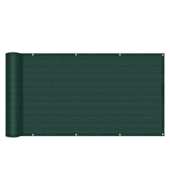 Sekey balcony privacy screen made of 220 g/m² HDPE, green