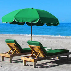 Sekey ∅ 160 cm Strandschirm mit Schutzhülle, Sonnenschutz UV25+ Sekey