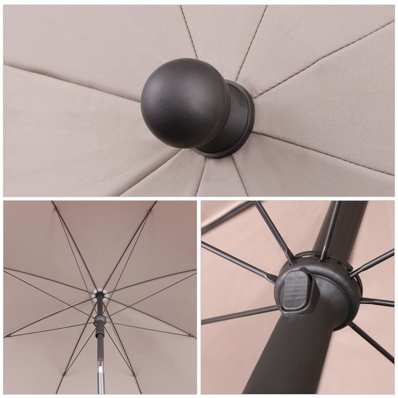 Sekey parasol 240cm with protective cover, UPF25+