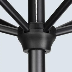 Sekey 300 x 200 cm Alu Sonnenschirm mit Kurbel, Sonnenschutz UV50+ Sekey