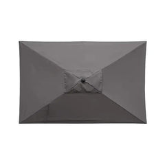 Sekey 300 x 200 cm Alu Sonnenschirm mit Kurbel, Sonnenschutz UV50+ Sekey