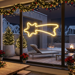 Salcar 70 cm LED shooting star neon light