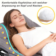 Sekey Feldbett Campingbett Klappbar – 190×71×35 cm | 200 kg belastbar | inkl. Matratze & 3-in-1-Seitentasche | Faltbares Gästebett für Camping, Garten & Reise