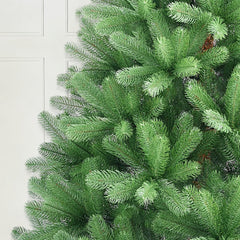 Salcar Artificial Christmas Tree made of 100% PE – Realistic fir branches, dense look &amp; stable metal stand – 150 / 180 / 210 cm