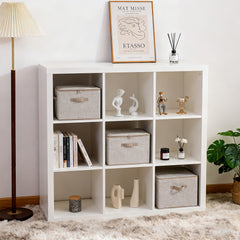 Sekey Aufbewahrungsboxen 3er Set mit Deckel | Stoffboxen 40 × 30 × 25 cm – formstabil, faltbar & vielseitig einsetzbar