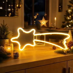 Salcar 70 cm LED shooting star neon light