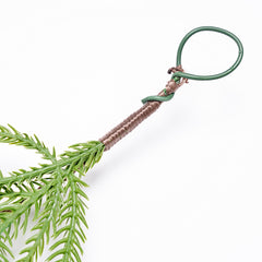 Salcar Künstliche Weihnachtsgirlande aus 100 % PE – Realistische Tannengirlande für Wand, Tür & Kamin – Langlebig & wiederverwendbar