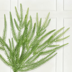 Salcar Artificial Christmas Tree with Wooden Stand – 100% PE, soft green &amp; lifelike – 120 cm / 150 cm, easy to care for &amp; stable