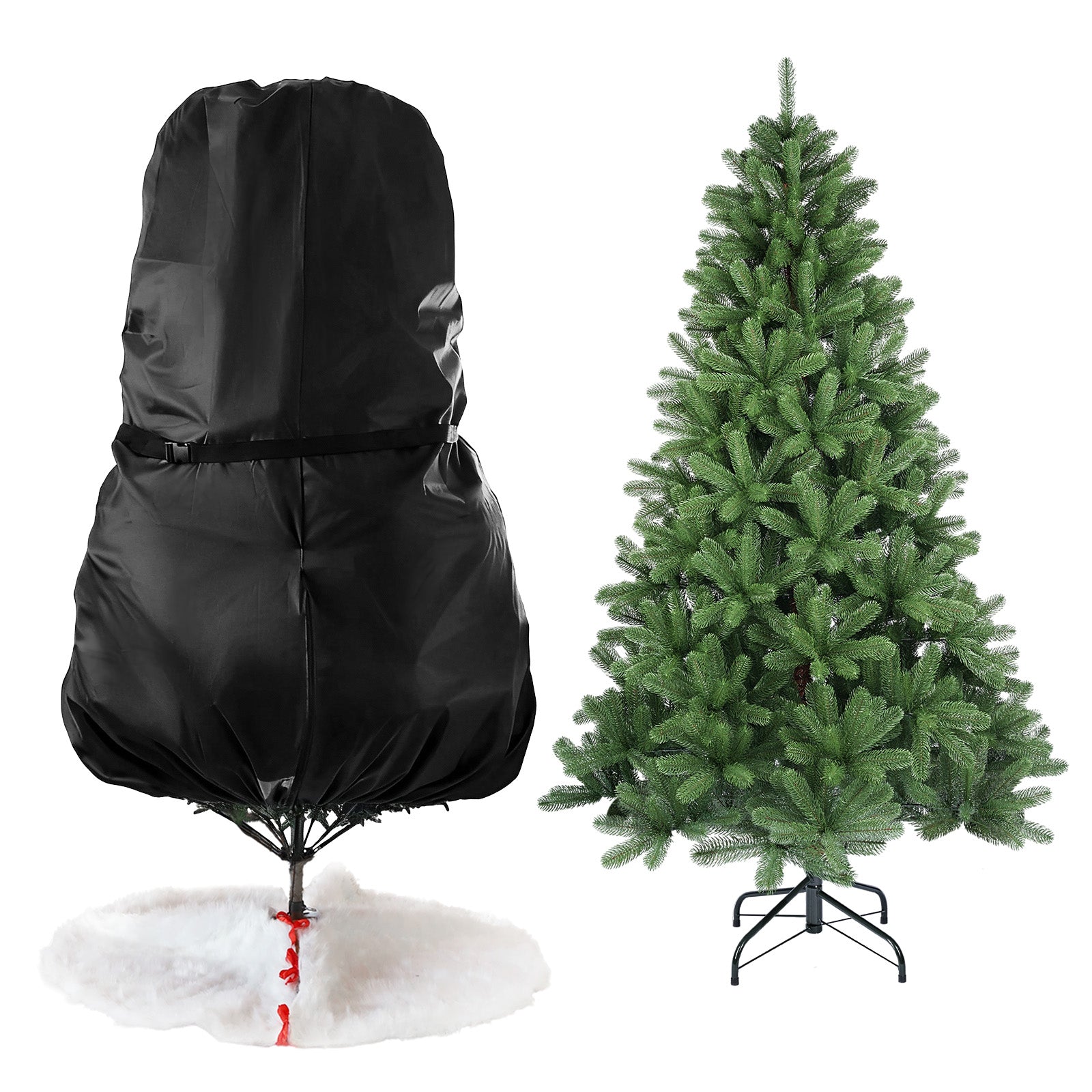 aufbewahrung tannenbaum Salcar Weihnachtsbaum Aufbewahrung 138 × 185 cm – Weihnachtsbaumtasche – sekeymall