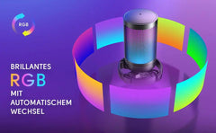 Fifine USB Kondensator Mikrofon mit Arm und Stummschalttaste, A6T Sekey