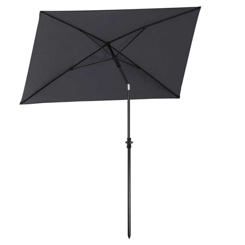 Sekey 210 x 140 cm parasol with protective cover, sun protection UV50+