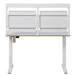 KOWO Desk Magnetic whiteboard, perforated plate and drawer for KOWO Flexi 120 cm desk