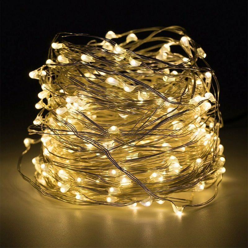 Salcar 10 m LED solar light chain, 100 LEDs