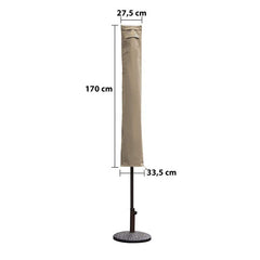 Sekey 170 x 27.5/33.5 cm protective cover for 300 cm parasol, made of Oxford fabric