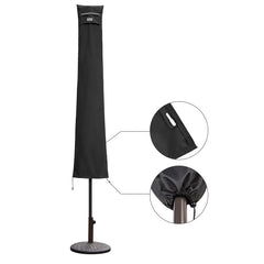 Sekey 190 x 30/50 cm protective cover for 350 cm parasol, made of Oxford fabric