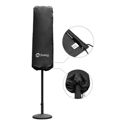 Sekey 160 x 50/62 cm protective cover for double parasol, made of polyester fabric