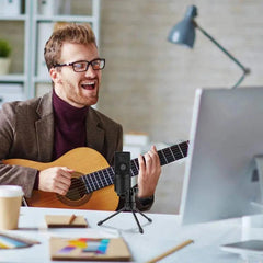 Fifine USB Kondensator Mikrofon mit Ständer, K669B Sekey