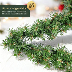 Salcar PVC Weihnachtsstern 40 cm/55 cm – Realistische Weihnachtsdeko mit 200/240 Zweigen für Innen & Außen