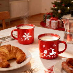 Salcar Fensterbilder Weihnachten – Wiederverwendbare Fensterdeko Weiß, Selbstklebend ohne Kleber, Beidseitig Sichtbar mit Schneeflocken, Häusern & Schneemann Salcar