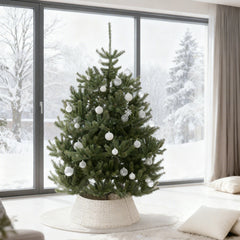 Salcar Artificial Christmas Tree Nordmann Fir – Ultra-realistic, 180 cm / 210 cm with 1118 / 1512 tips, Dense &amp; Robust, For Indoor &amp; Outdoor Use