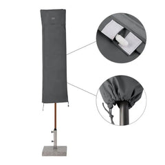 Sekey 160 x 62 cm protective cover for double parasol, made of Oxford fabric