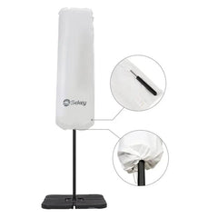 Sekey 160 x 50/62 cm protective cover for double parasol, made of polyester fabric