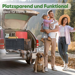 Sekey Bierzeltgarnitur 113 cm – 3-teiliges klappbares Set mit Tisch & 2 Bänken | Esstischgarnitur für Garten, Balkon, Camping oder Party Sekey