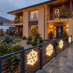 Salcar 40 cm LED snowflake neon light