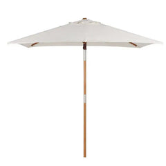 Sekey 200 x 150 cm Holz Sonnenschirm Rechteckig, Sonnenschutz UV50+ Sekey
