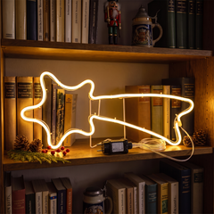 Salcar 70 cm LED shooting star neon light