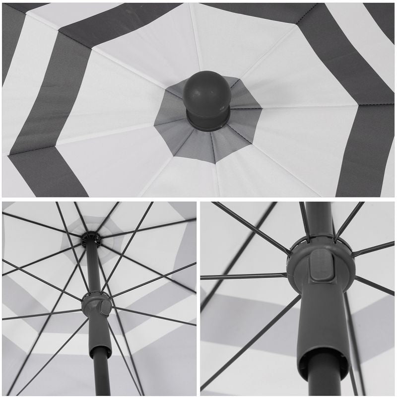 Sekey parasol 240cm with protective cover, UPF25+