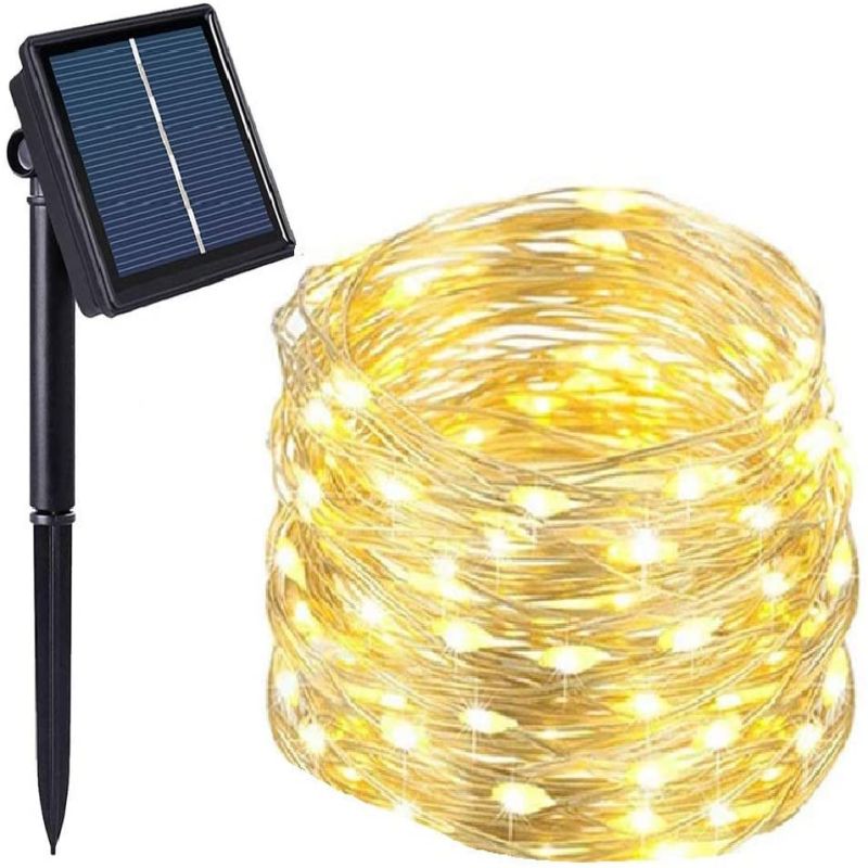 Salcar 20 m LED solar light chain, 200 LEDs