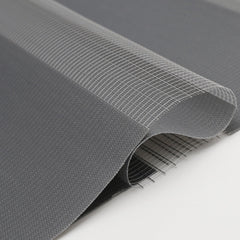 Sekey Schnurloses Doppelrollo Klemmfix - Grau - Duo Rollo ohne Bohren für Fenster & Türen Sekey