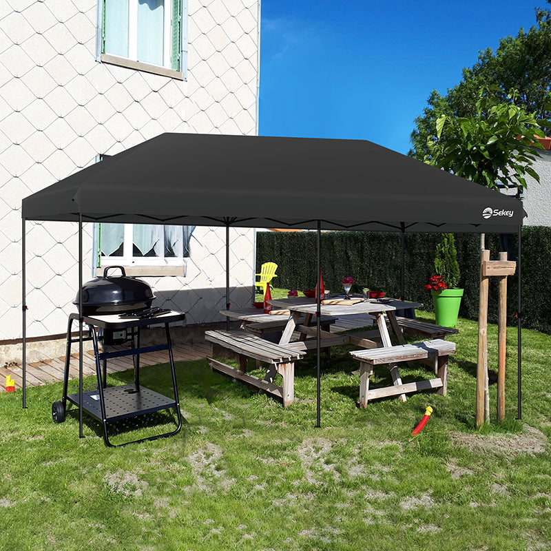 Sekey 300 x 600 cm Faltpavillon mit 6 Sandsack