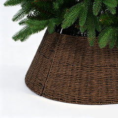 Salcar Weihnachtsbaumkorb aus Papierkordel – Braun, 40/60 cm oder 50/68 cm