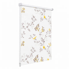 Sekey Verdunklungsrollo mit Muster – Seitenzugrollo Klemmfix ohne Bohren, stufenlos verstellbar, 4 Designs, Sicht- & Sonnenschutz