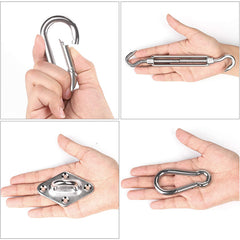 Sekey sun sail sun protection mounting set sun sail accessories for installation