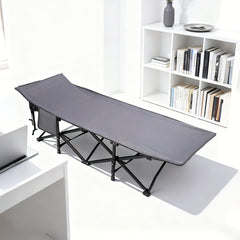 Sekey Feldbett Campingbett Klappbar – 190×71×35 cm | 200 kg belastbar | 1200D Oxford | wahlweise mit 8 cm Matratze | Faltbare Camping- & Angelliege für Garten & Outdoor